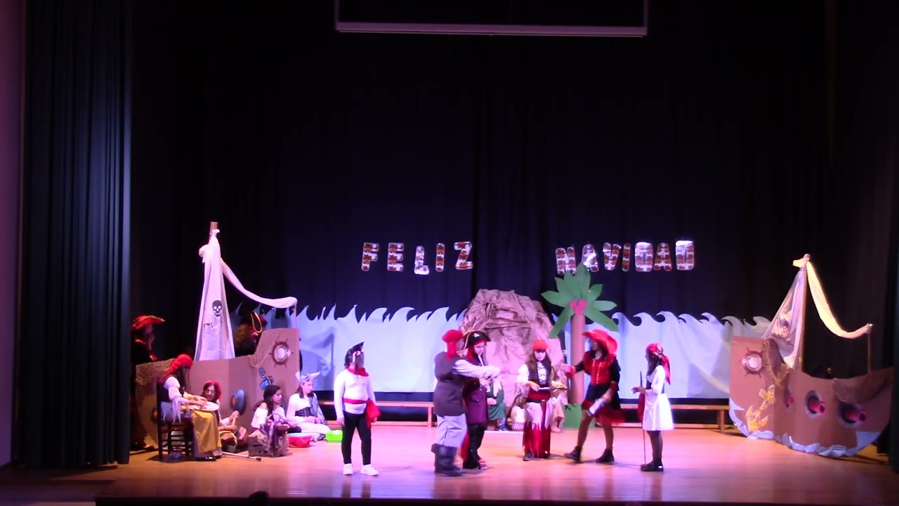 TEATRO NAVIDEÑO AMPA 25/26 ¡Al abordaje! El tesoro más preciado por los piratas fue encontrado.
