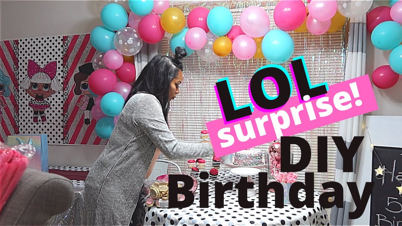 LOL SURPRISE DOLL DIY BIRTHDAY PARTY | LOL SURPRISE BIRTHDAY THEME | LOL SURPRISE | CRISSY MARIE