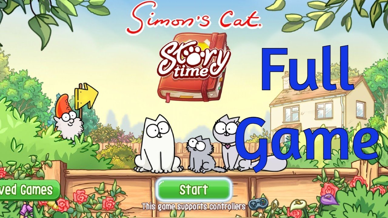 Simon's Cat: Story Time - FULL GAME (Full game history) - APPLE ARCADE