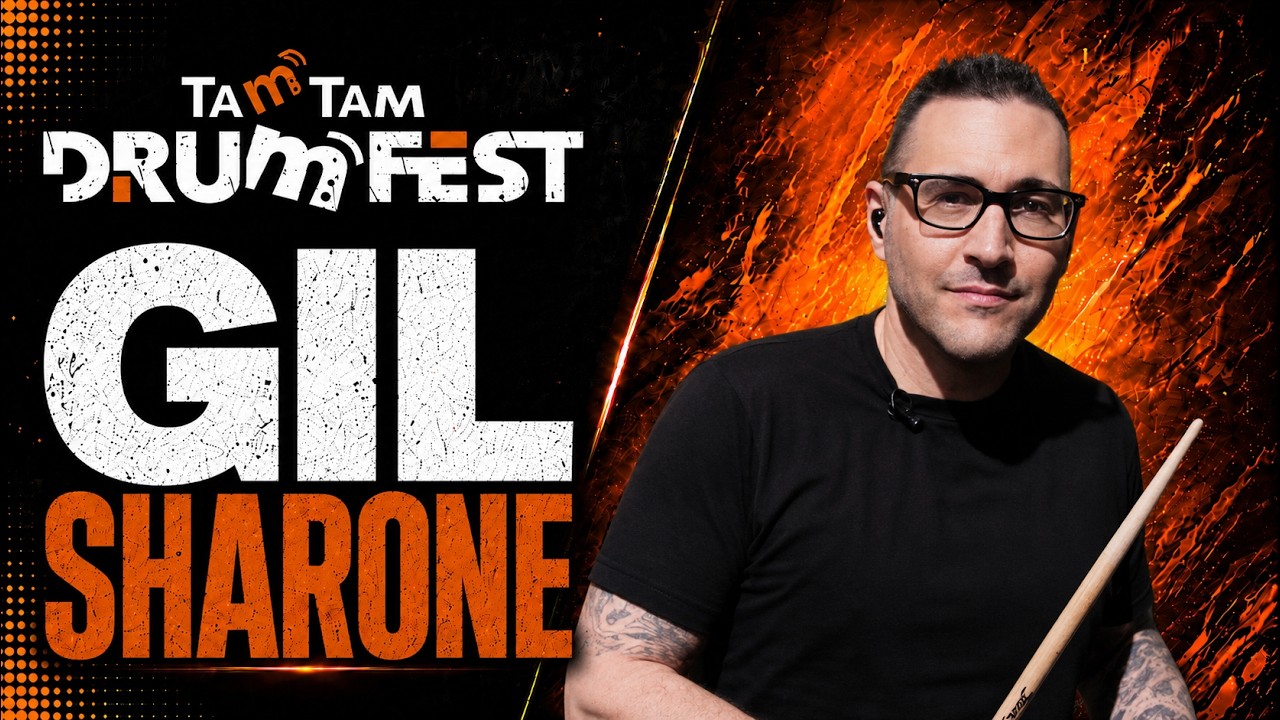 Gil Sharone TamTam DrumFest Sevilla 2012 - DW Drums & Zildjian Cymbals #01