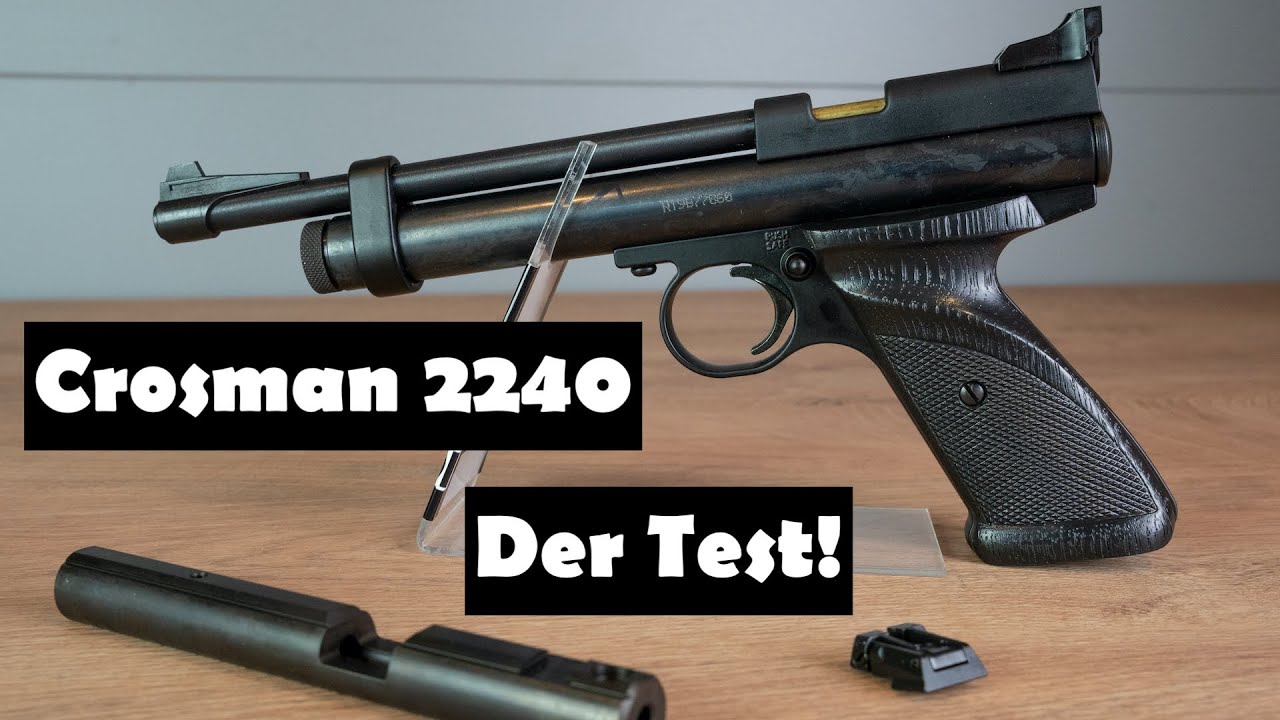 Crosman 2240 CO2 Pistole - Mein Test und Review