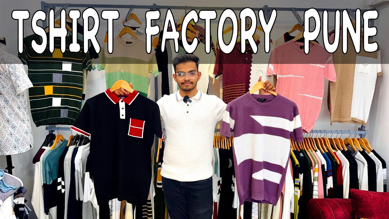 Knitting T-shirts Factory in Pune / Quality T-shirts Manufacturer / Terby T-shirts pune