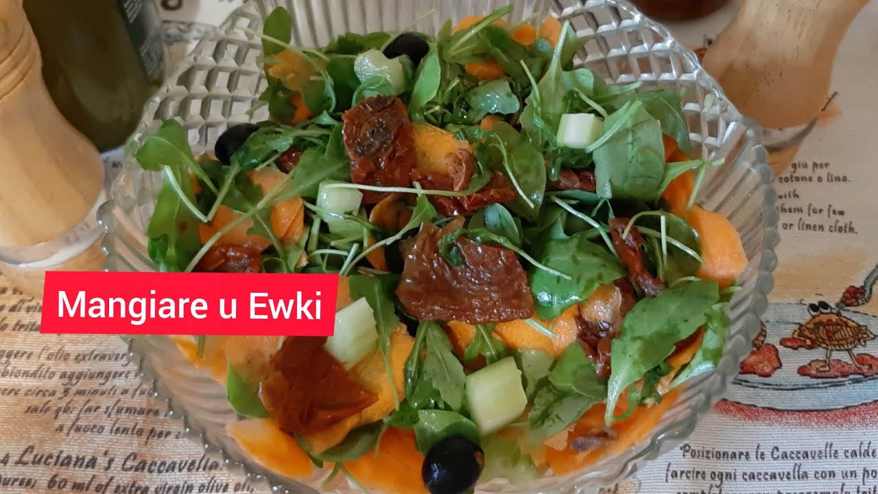 Sałatka z suszonymi pomidorami-Mangiare u Ewki