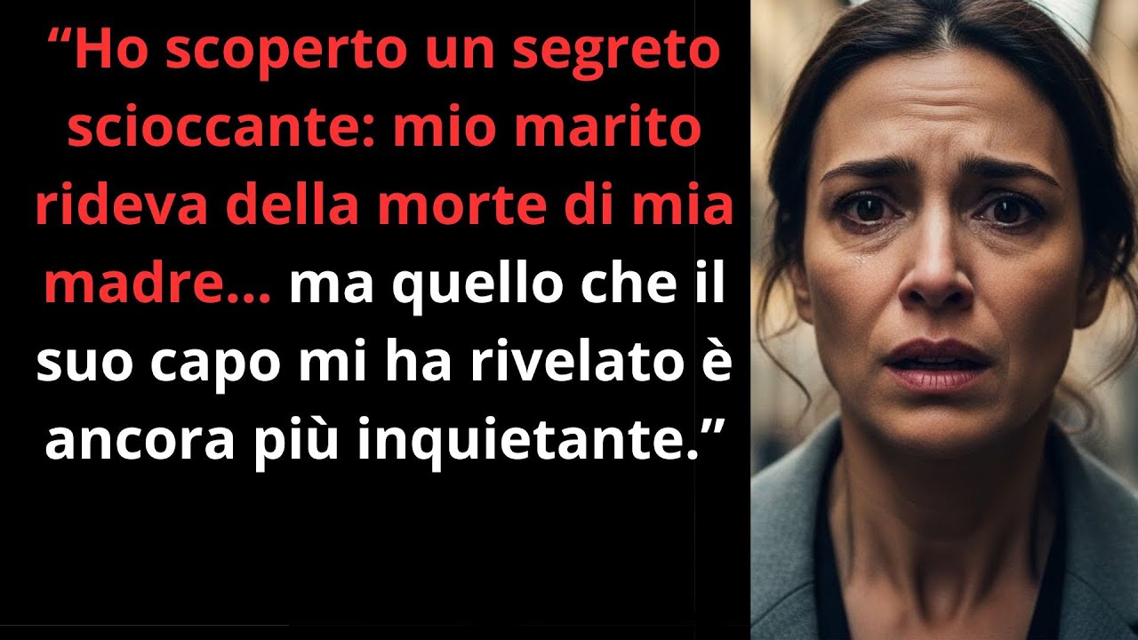 Mio marito ha riso della morte di mia madre — ma poi il suo capo ha parlato…