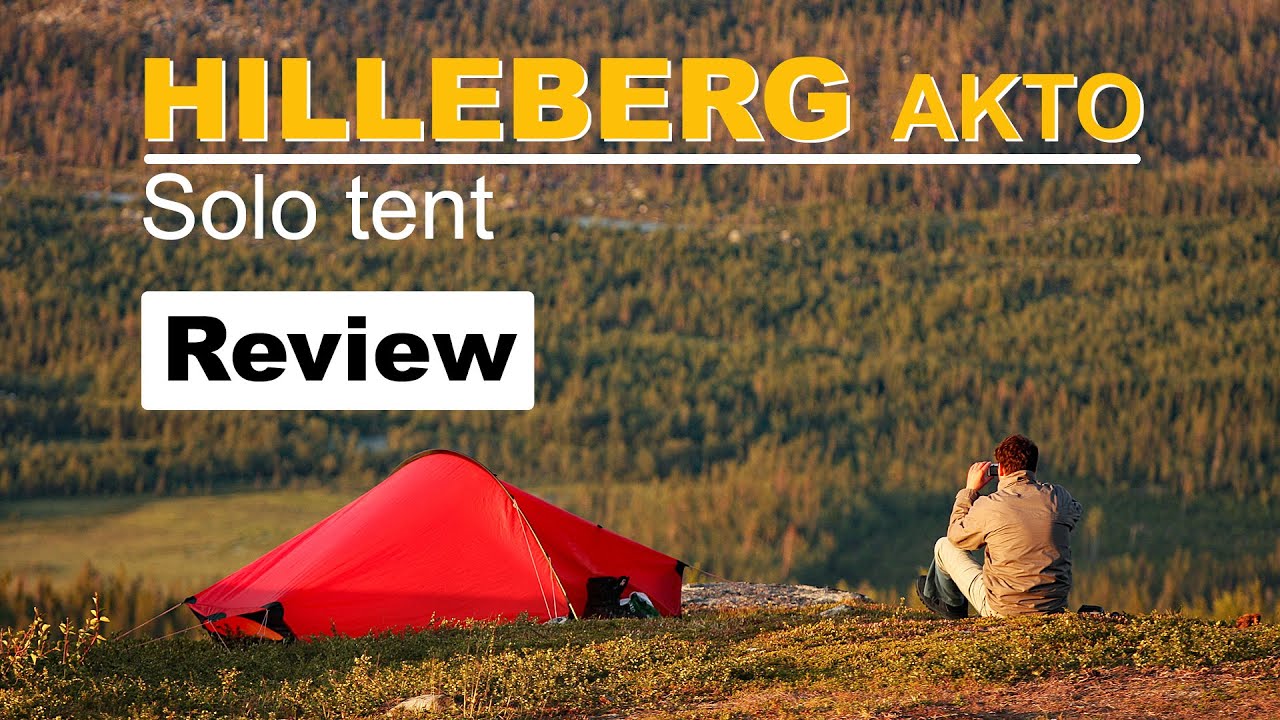 HILLEBERG AKTO - Review of a solo tent made for hiking tours