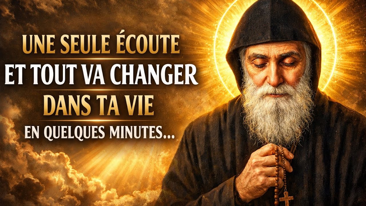 🚨 PRIÈRE URGENTE À SAINT CHARBEL ⏳ DEMANDE IMPOSSIBLE EXAUCÉE