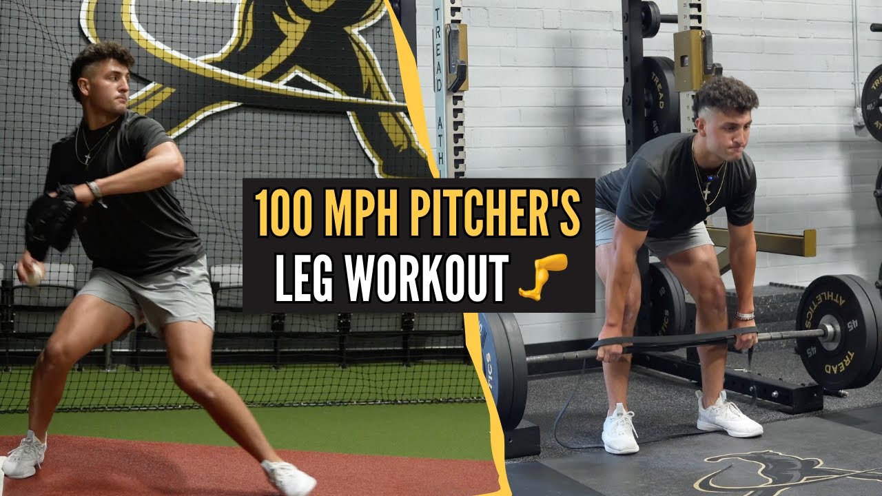 Lower Body Workout With A 100 MPH Pitcher