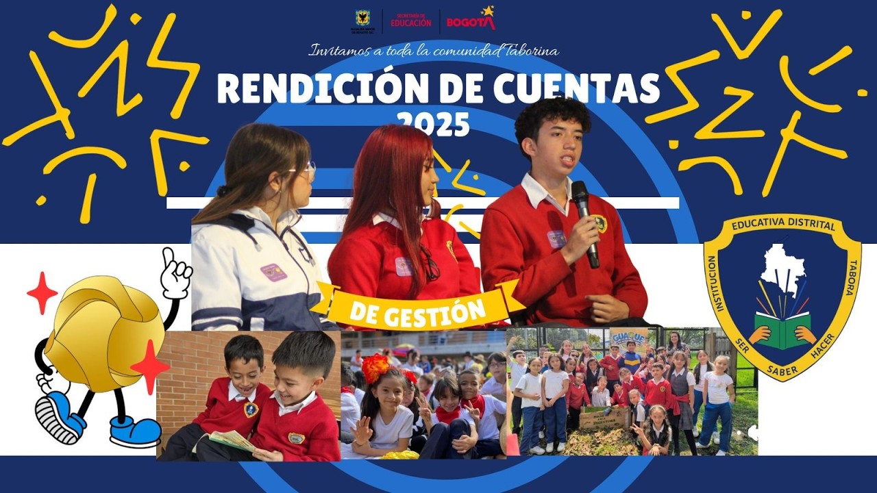 📣 RENDICIÓN DE CUENTAS 2025 | Colegio Tabora IED