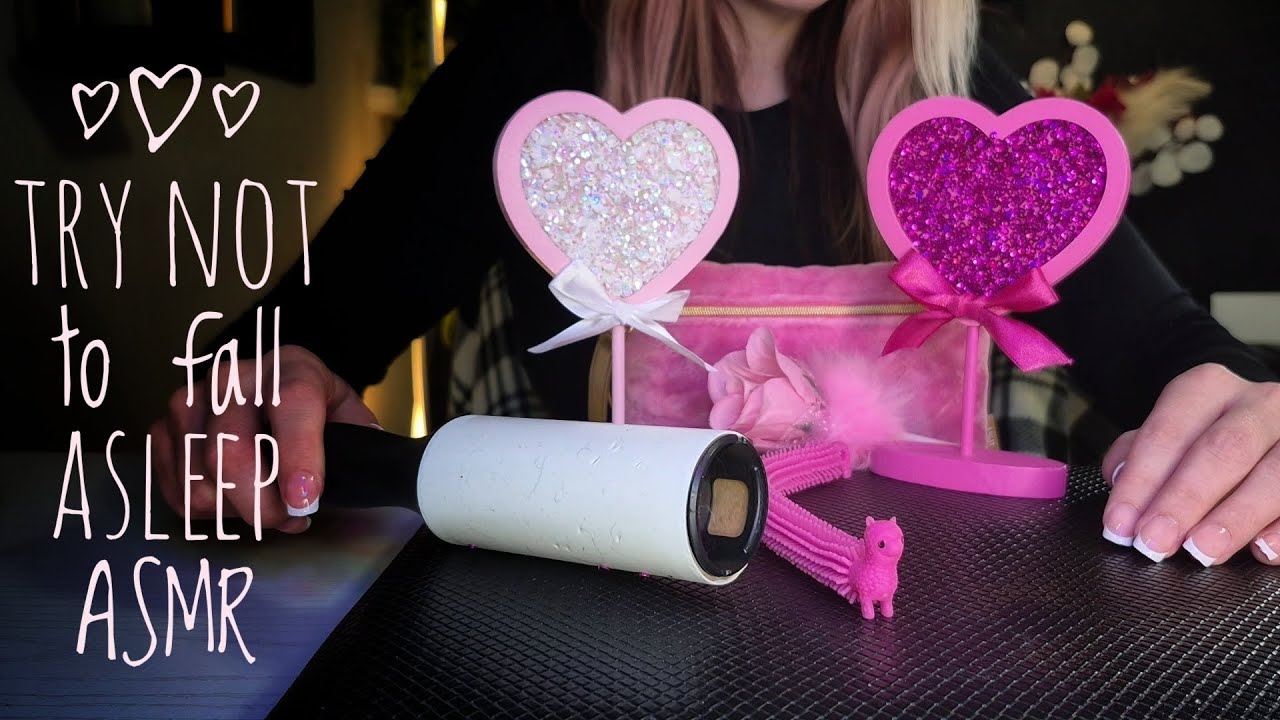 ASMR | Don't Fall Asleep Challenge | Assorted Valentines Theme asmr Triggers 💖