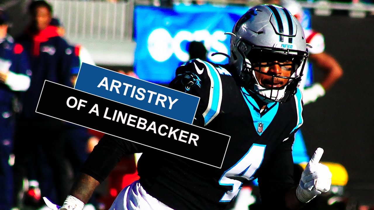 Carolina Panthers LB Jermaine Carter Jr. reveals how football, art, painted path to starting lineup.