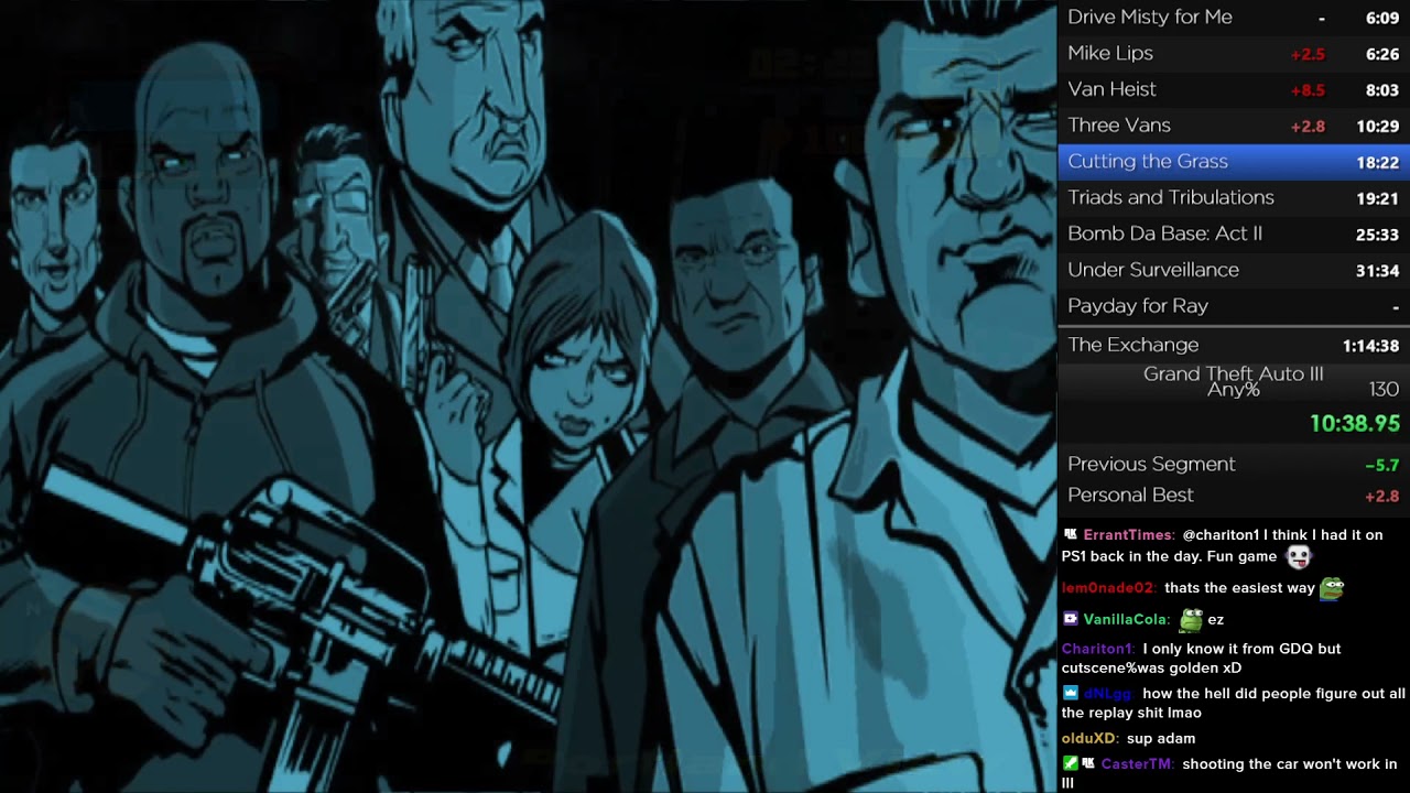 GTA3 any% in 1:11:52
