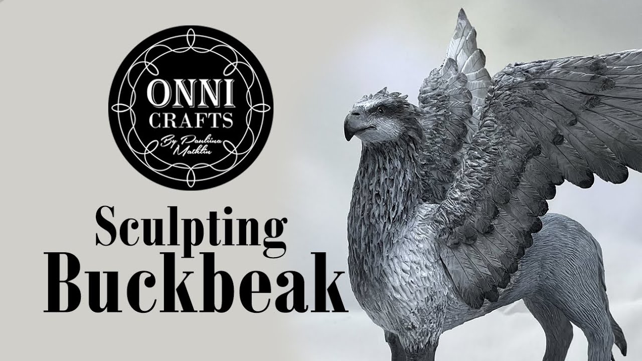 Sculpting Buckbeak // Polymer clay sculpture
