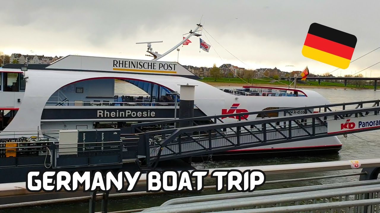 I Went On A Boat In Germany!
