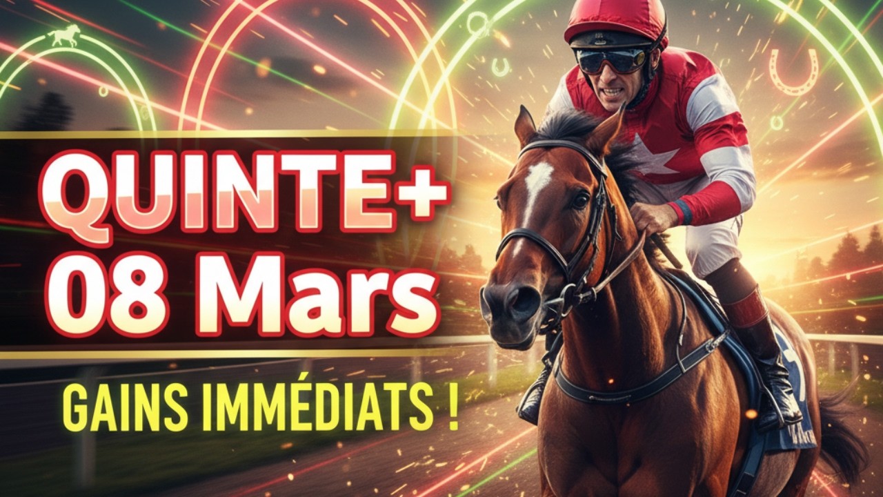 CRASH TEST À CAGNES : LE GRAND CRITÉRIUM VA TOUT EXPLOSER ! / PRONOSTIC QUINTÉ DU 8 MARS 2026
