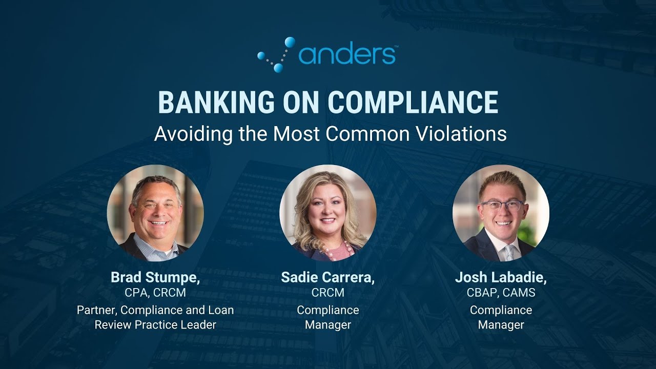 Banking on Compliance: Avoiding the Most Common Violations
