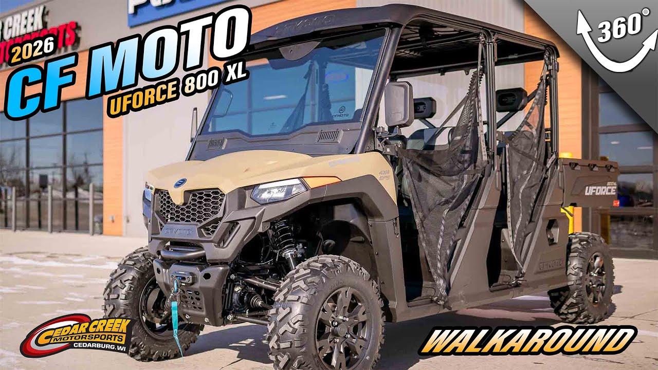 Walkaround | 2026 CFMOTO UFORCE 800 XL