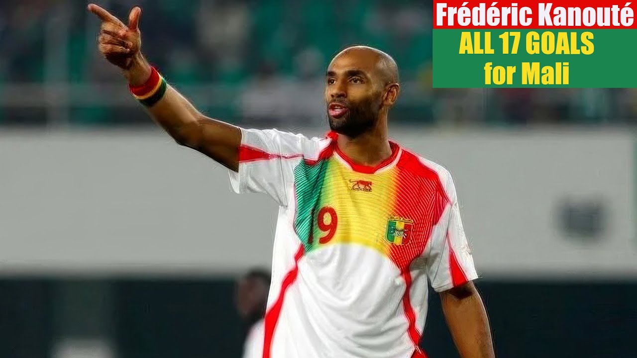 Frederic Kanoute ◉ All 17 Goals for Mali 🇲🇱