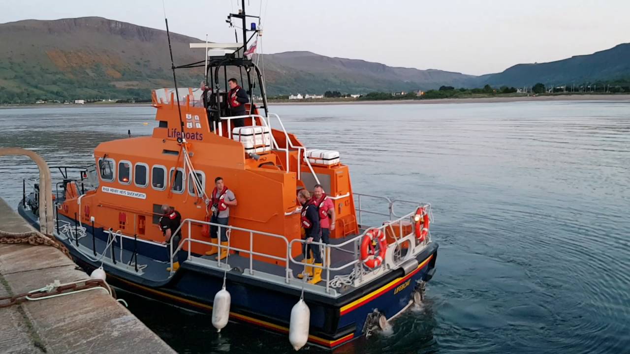 RNLI Redbay Lifeboat 14-15 29/5/2016