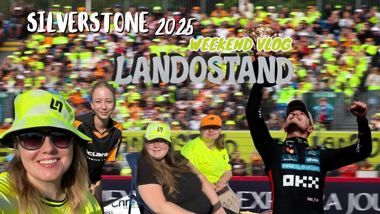 Silverstone 2025 Vlog | Landostand