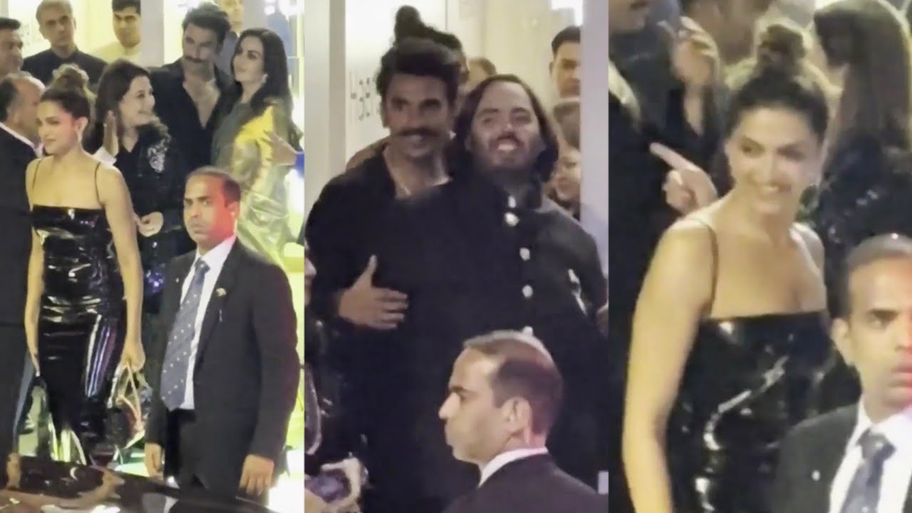 Ranveer Singh,Deepika Padukone,Nita Ambani & Anant Ambani spotted after Post Party 😍🔥📸