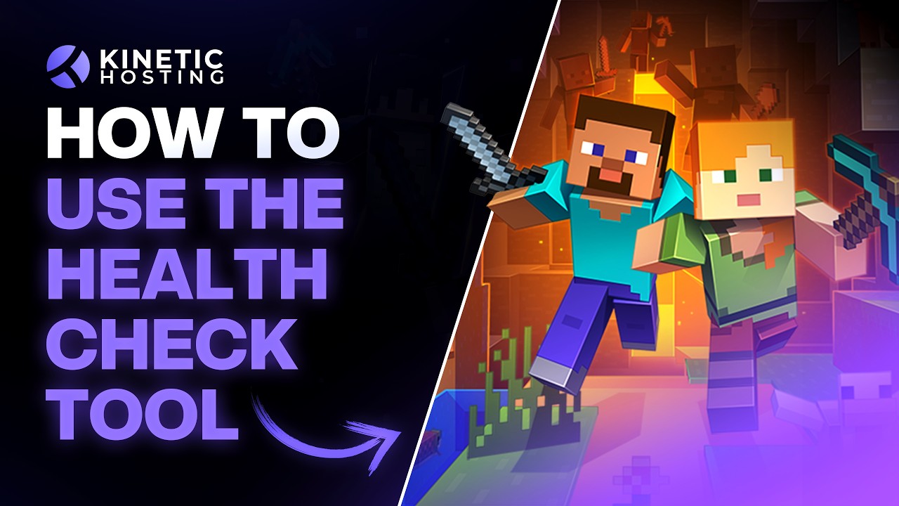 How to use the Health Check Tool on your Minecraft Server!