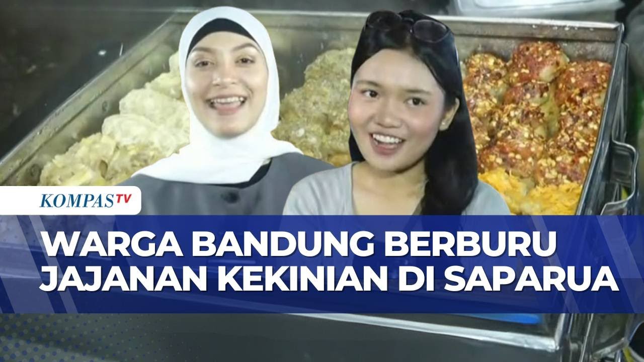 Kawasan Saparua Jadi Pilihan Favorit Warga Bandung Berburu Jajanan Kekinian