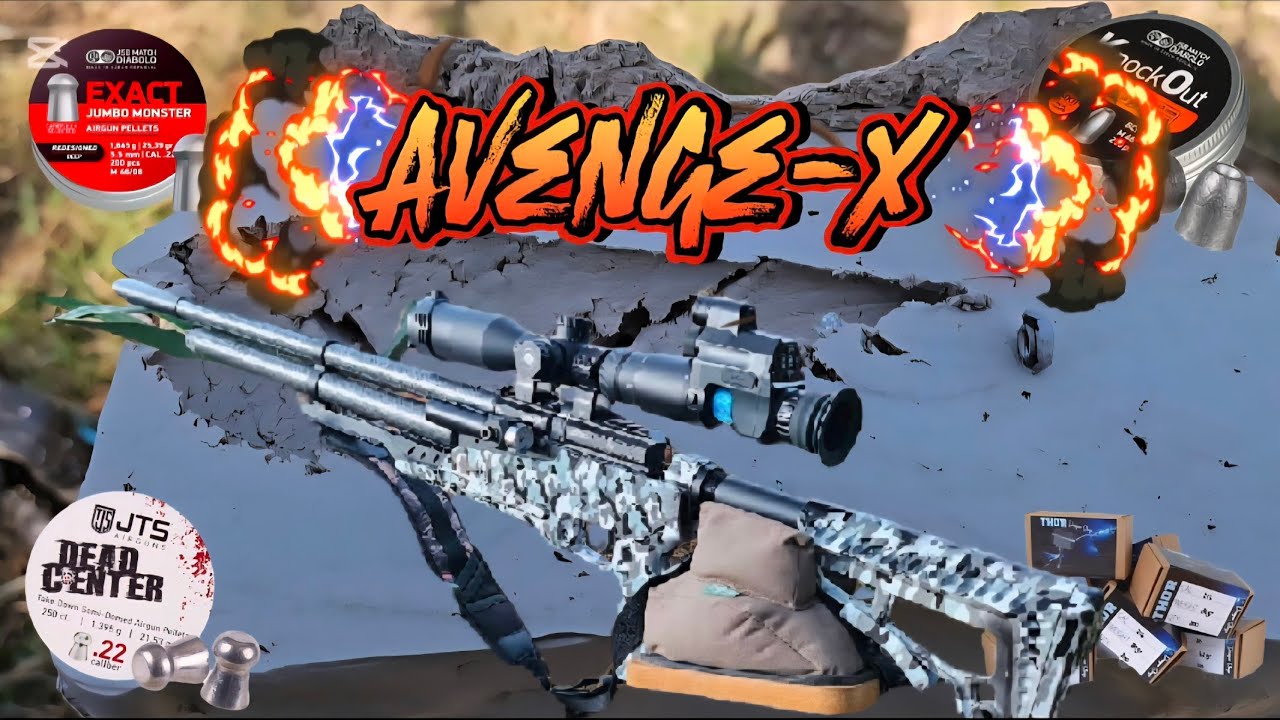 Avenge-X .22 Showdown: Slugs vs Pellets! 💥 (Ep 2 of 5)