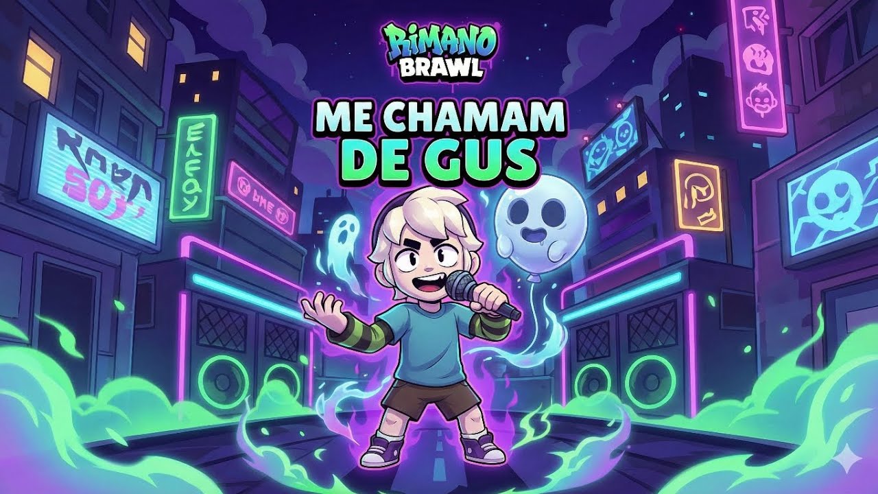 Rimano Brawl - Me Chamam de Gus (Rap de Brawl Stars)
