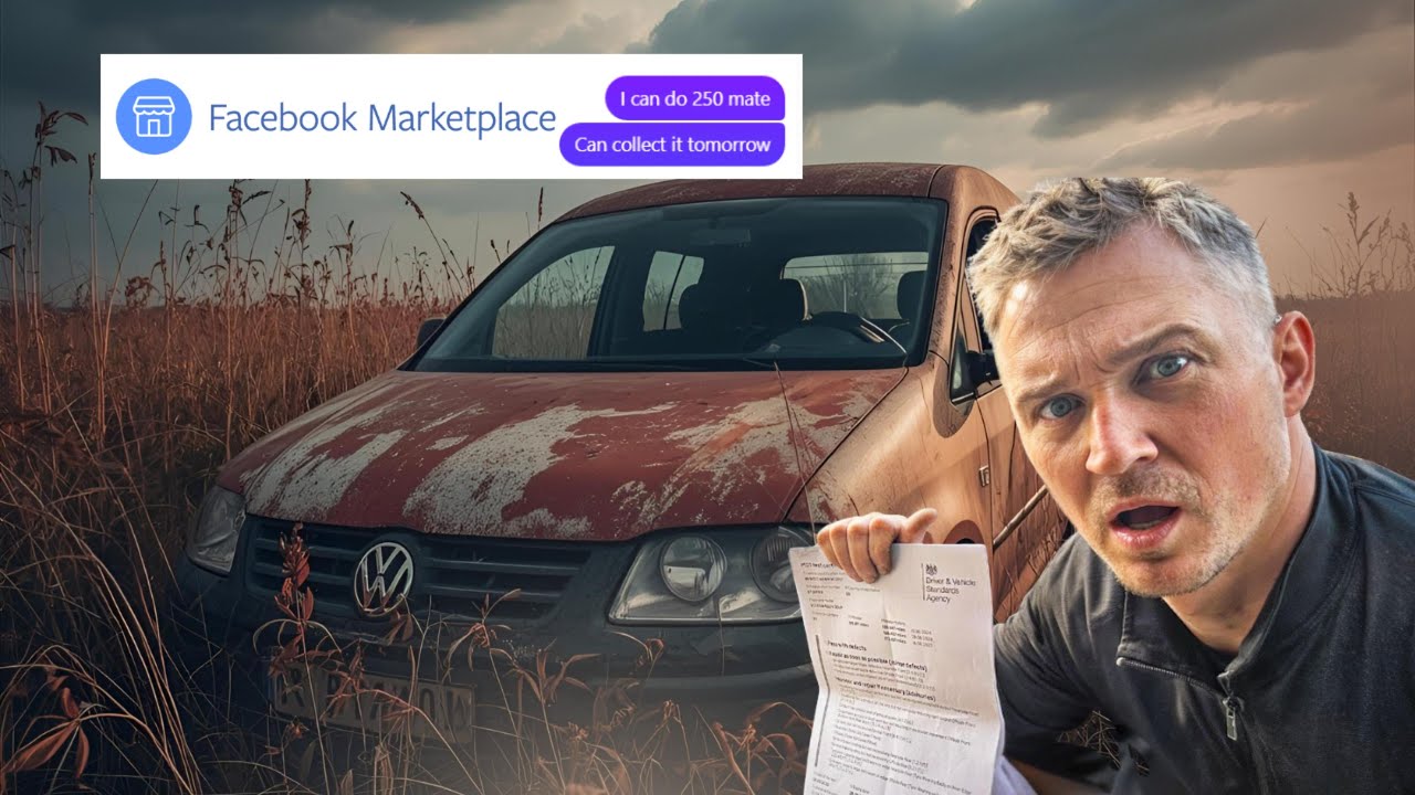 ПОКУПКА РАЗБИТОГО VW CADDY НА РЫНКЕ FACEBOOK