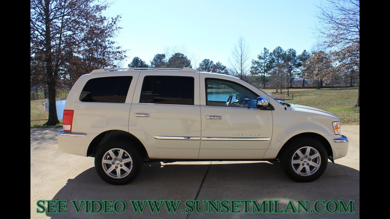 HD VIDEO 2007 CHRYSLER ASPEN LIMITED HEMI TV DVD USED FOR SALE SEE WWW SUNSETMILAN COM