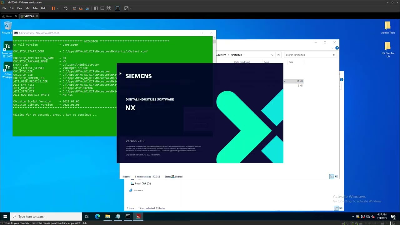 Configure NX Site Wide