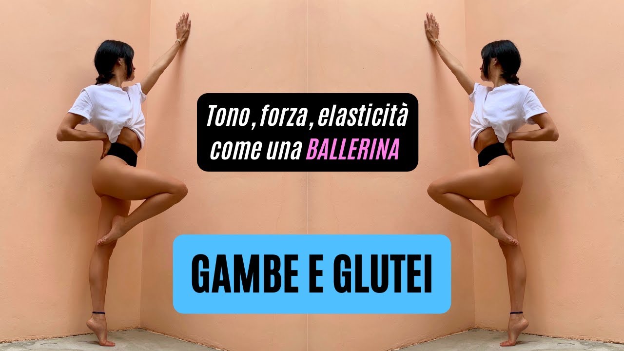 Booty & Legs Workout - gambe da ballerina - allenamento a casa | Fit Like Ballerina