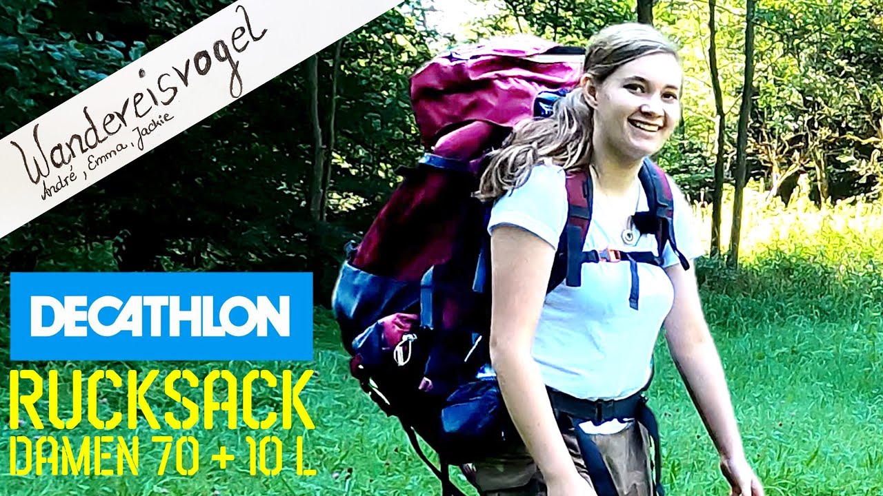 DECATHLON SIMOND MT900 Symbium Trekkingrucksack / Wanderrucksack für Damen -Review + Bericht