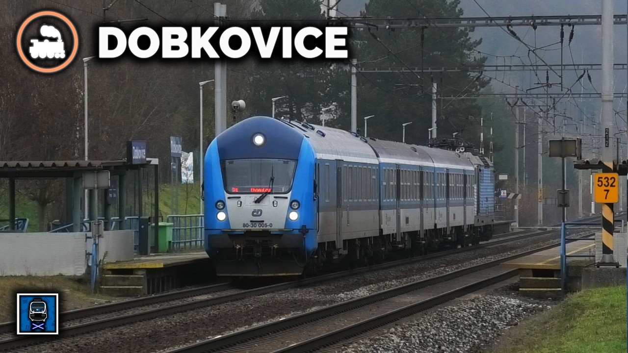 Vlaky ▪ Dobkovice || 16.11.2025