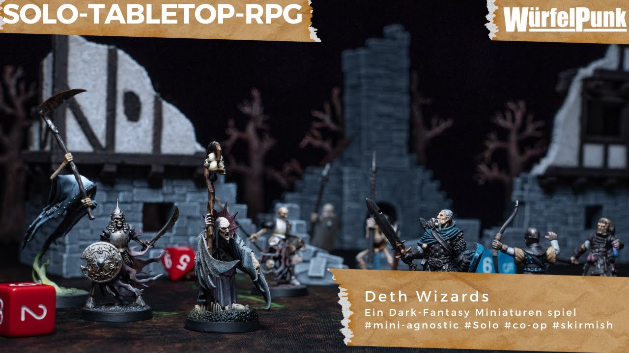 DethWizards Ein Solo Tabletop Rollenspiel