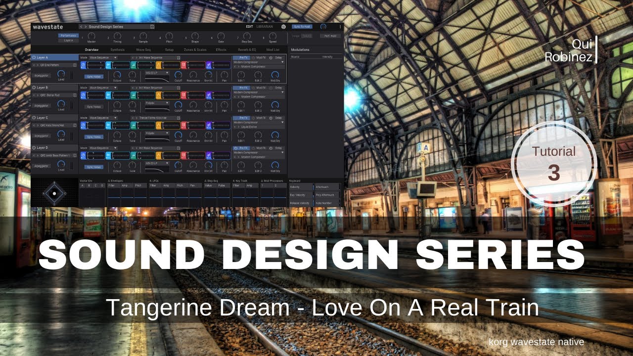 wavestate native sound design - Tangerine Dream Love On A Real Train