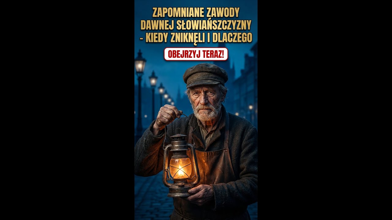 ZAPOMNIANE ZAWODY DAWNEJ SŁOWIAŃSZCZYZNY - KIEDY ZNIKNĘLI I DLACZEGO