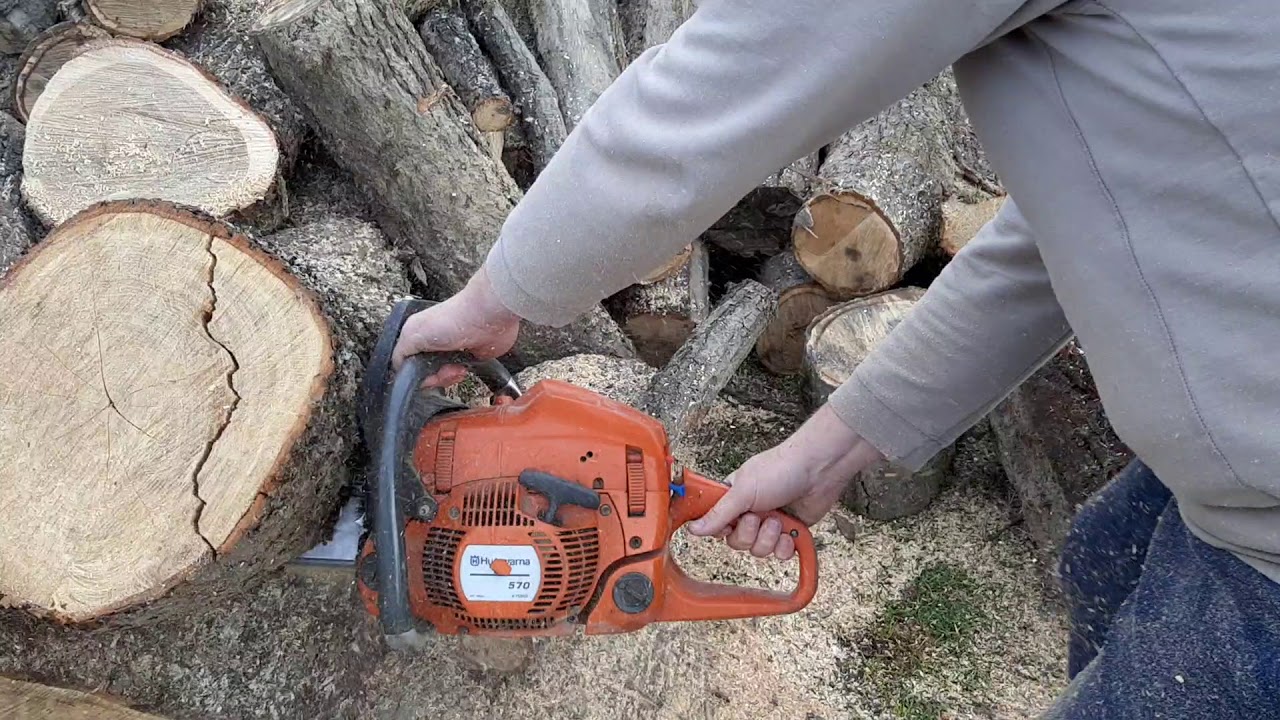 Husqvarna 570 and stihl 661 having fun