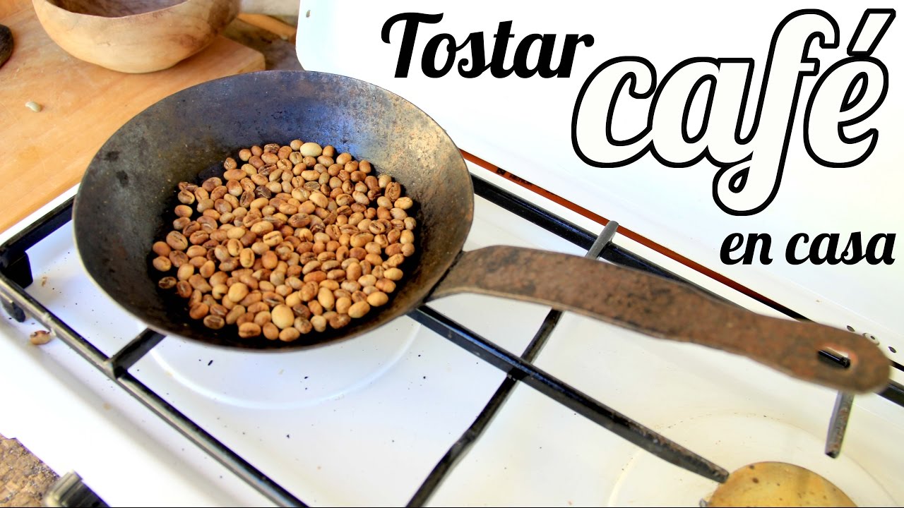 CÓMO TOSTAR CAFÉ EN CASA - 3 FORMAS | Cocina con Olaya y Pelayo
