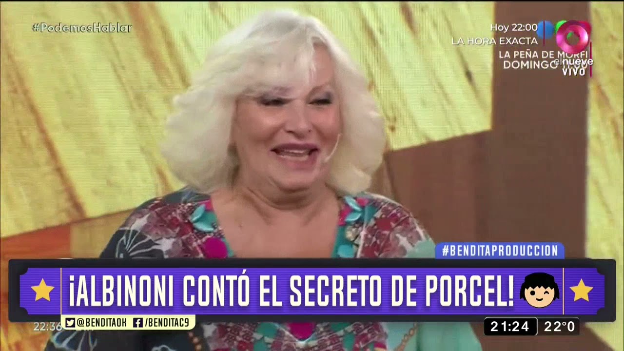 ¡Albinoni contó el secreto de Porcel!