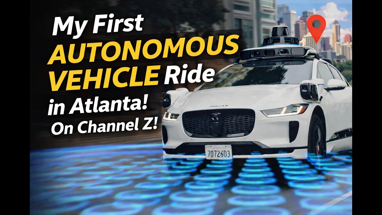 Come with me as I take my first autonomous vehicle ride in Atlanta!