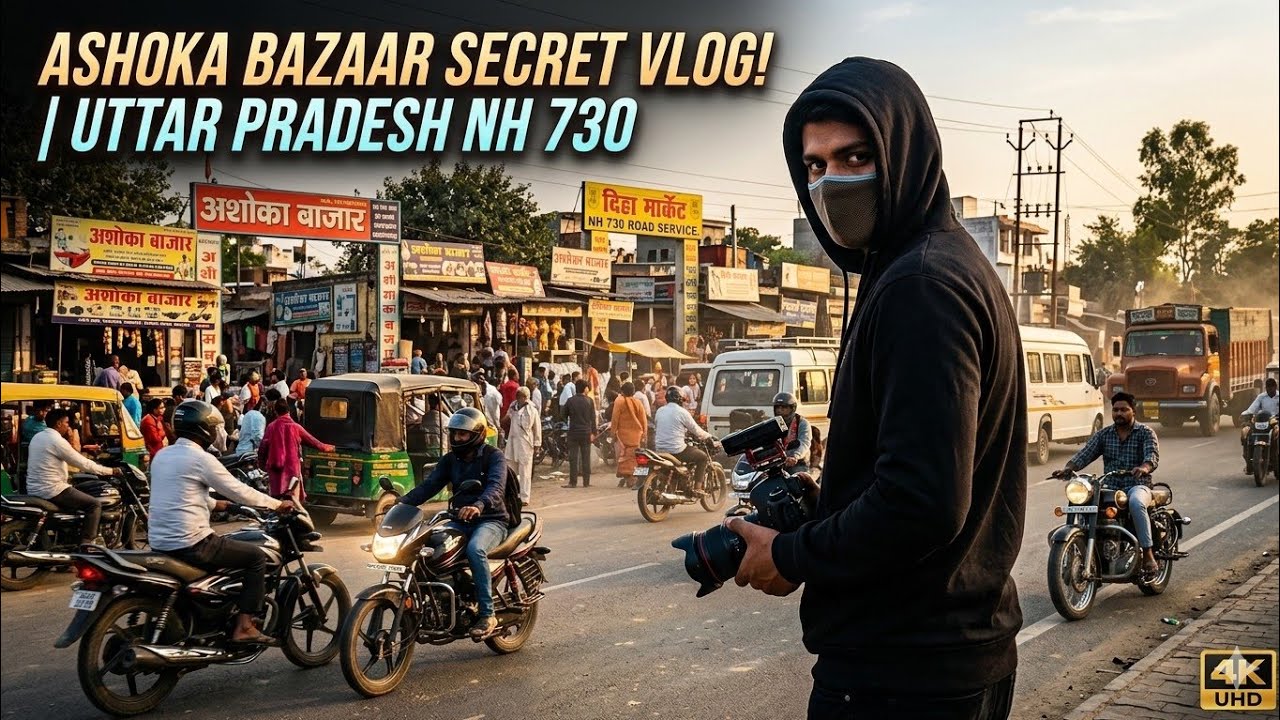 Ashoka Bazaar to Diha Market Full Road View 🚗 | Balrampur Bahraich Highway NH 730 By Gumnaam Vlogger
