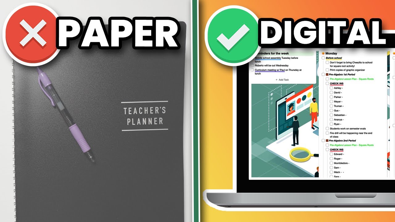 You NEED to Switch to Digital Lesson Plans