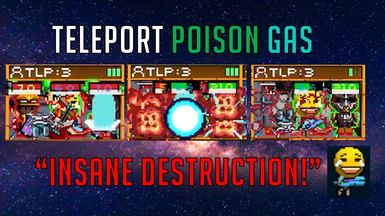 Pixel Starships - Teleport Poison Gas Strat (Insanely Fun!)