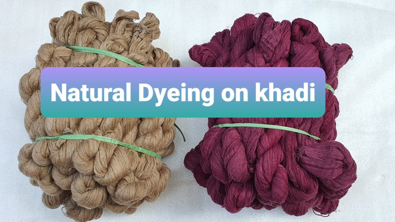 Introduction to Natural Dyeing by old  Indian Traditional way!🌿
