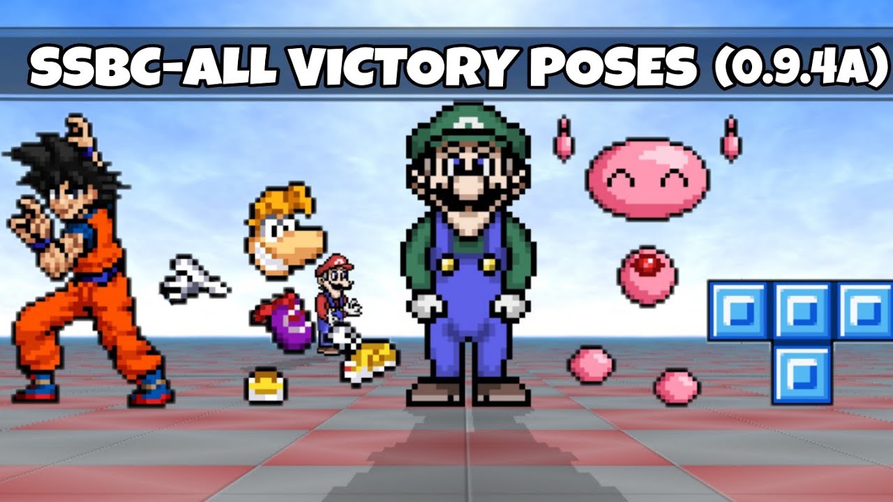SSBC- ALL VICTORY POSES (9.4a)