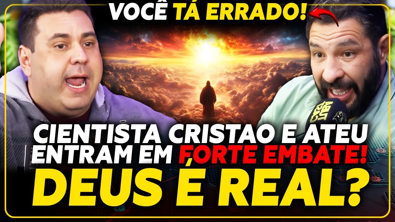 A EXISTÊNCIA DE DEUS! DEBATE entre ATEU e CIENTISTA CRISTÃO — Engenheiro Leo e Chileno Gomez