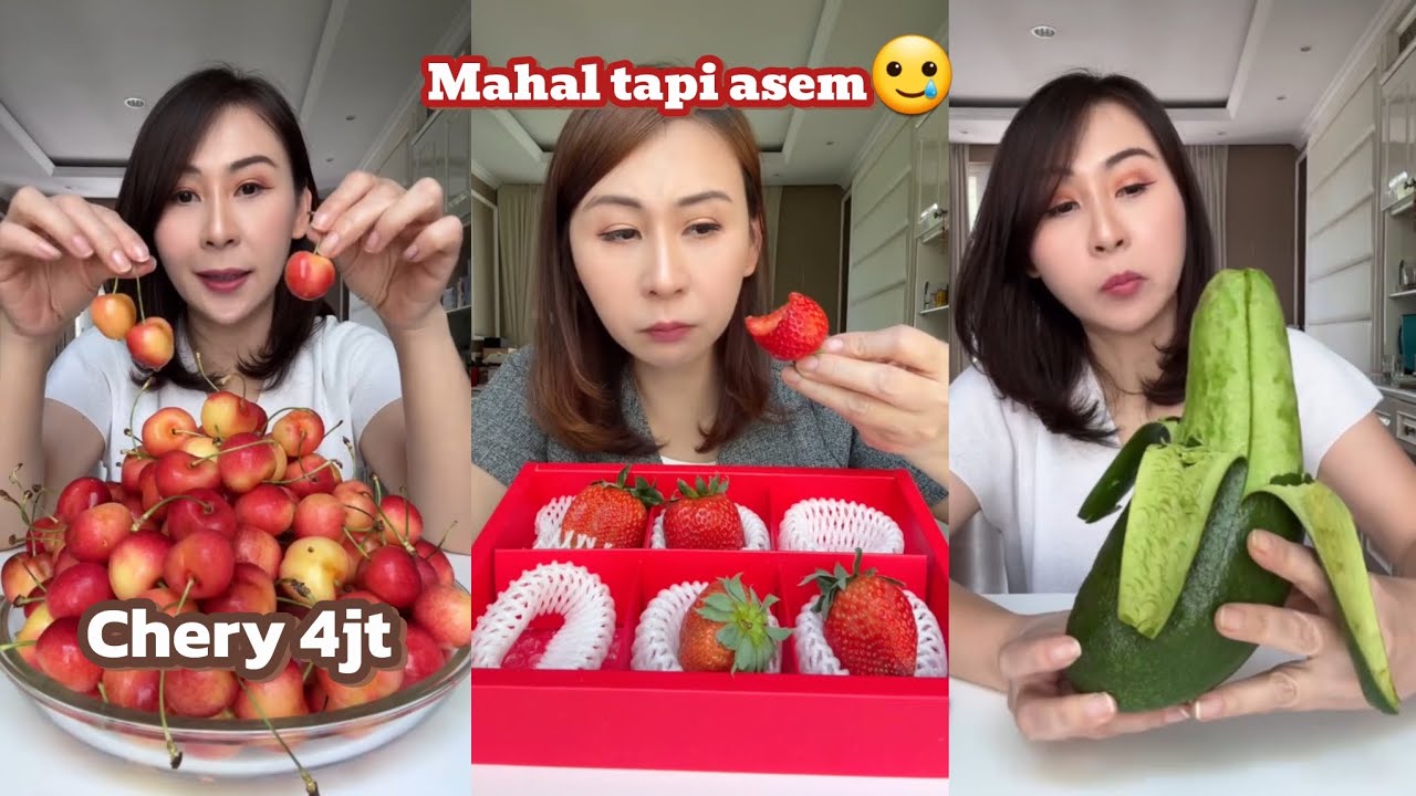 COBAIN BUAH HARGA JUTA'AN part #2 🍒🍓🍊 // SIBUNGBUNG TIKTOK