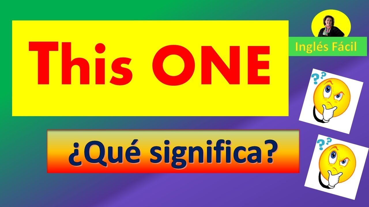 ¿Por que en inglés dicen 