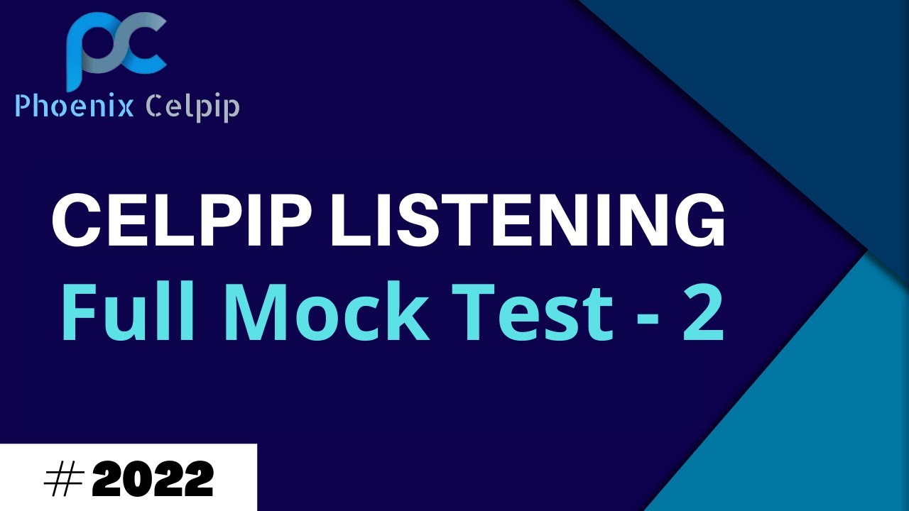 Celpip Listening Test - 2 With Answers | Celpip listening Full Mock Test | Phoenix Celpip